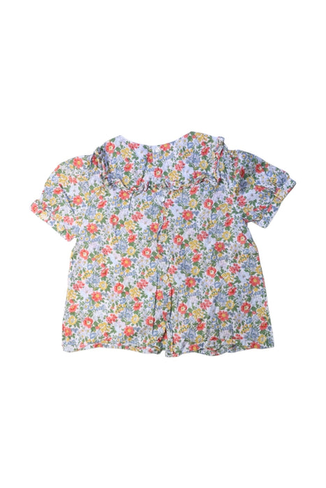 A Multicolour Short Sleeve Tops from Bonpoint in size 6T for girl. (Back View)