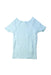 A Blue Short Sleeve Tops from Seed in size 7Y for girl. (Front View)