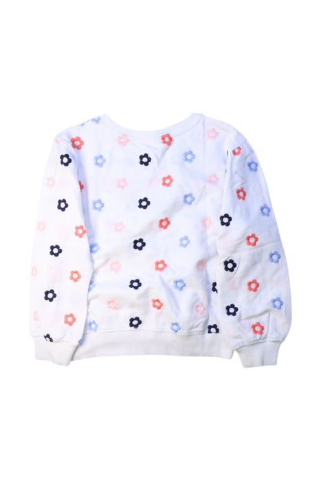 A Multicolour Crewneck Sweatshirts from Seed in size 6T for girl. (Back View)