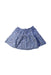 A Blue Short Skirts from Seed in size 7Y for girl. (Front View)