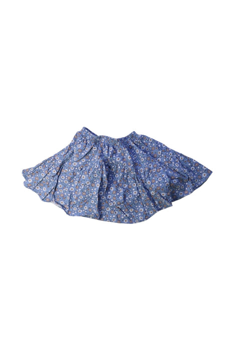 A Blue Short Skirts from Seed in size 7Y for girl. (Back View)