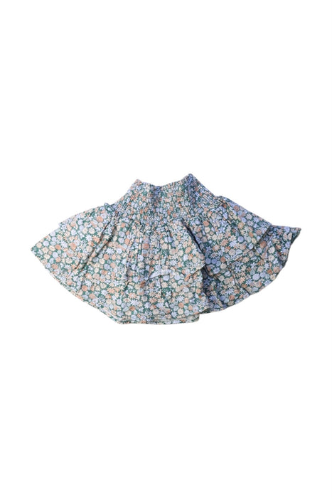 A Multicolour Short Skirts from Seed in size 6T for girl. (Back View)