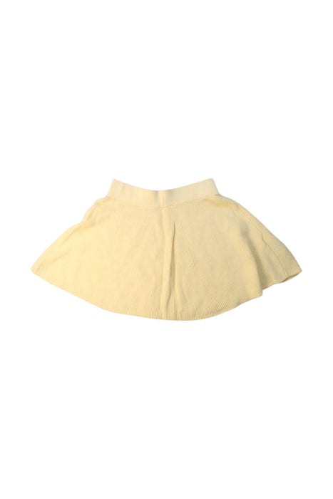 A Yellow Short Skirts from Seed in size 6T for girl. (Front View)