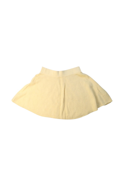 A Yellow Short Skirts from Seed in size 6T for girl. (Front View)