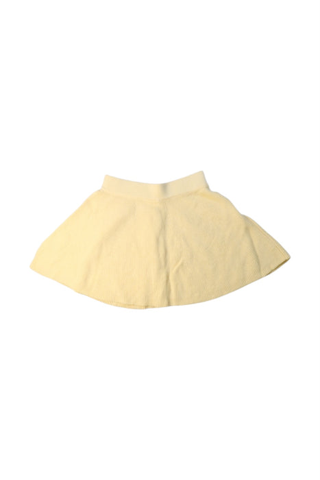 A Yellow Short Skirts from Seed in size 6T for girl. (Back View)