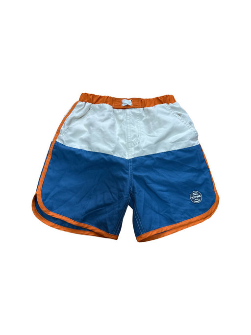 A Blue Swim Shorts from Petit Main in size 7Y for boy. (Front View)