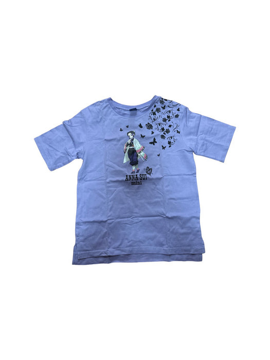 A Purple Short Sleeve T Shirts from Anna Sui in size 8Y for girl. (Front View)