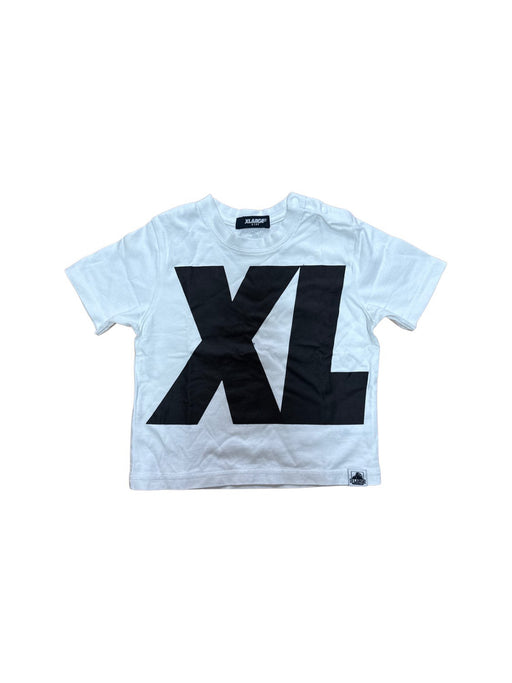 A White Short Sleeve T Shirts from XLARGE Kids in size 18-24M for boy. (Front View)