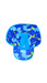 A Blue Sun Hats from TYR in size 12-18M for neutral. (Front View)