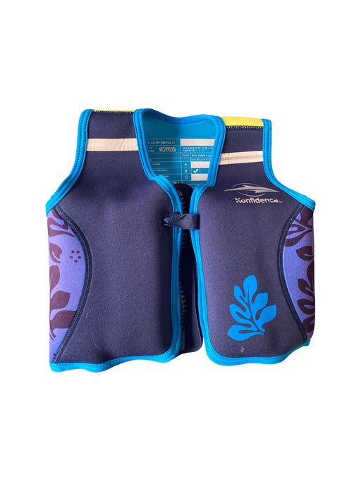 A Blue Floatsuits from Konfidence in size 18-24M for neutral. (Front View)