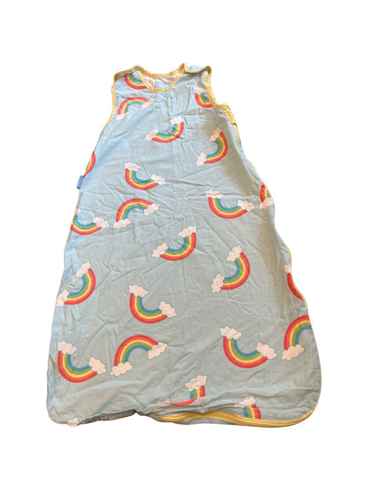 A Blue Sleepsacs from The Gro Company in size 6-12M for neutral. (Front View)