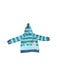 A Blue Hooded Sweatshirts from Frugi in size 3T for neutral. (Front View)