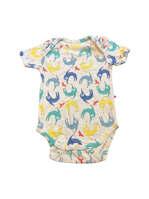 A Multicolour Short Sleeve Bodysuits from Piccalilly in size 12-18M for neutral. (Front View)