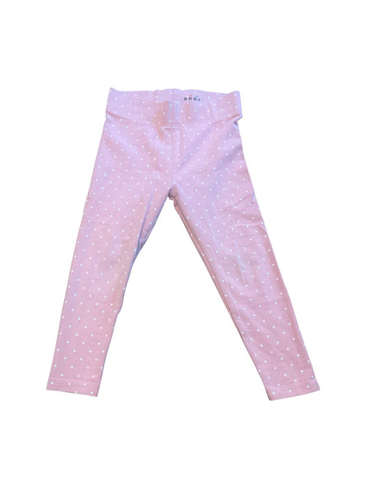 A Pink Leggings from Boden in size 3T for girl. (Front View)