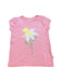 A Pink Short Sleeve T Shirts from Piccalilly in size 12-18M for girl. (Front View)