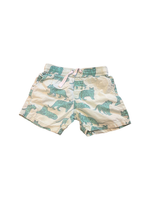 A Green Shorts from Seed in size 2T for neutral. (Front View)