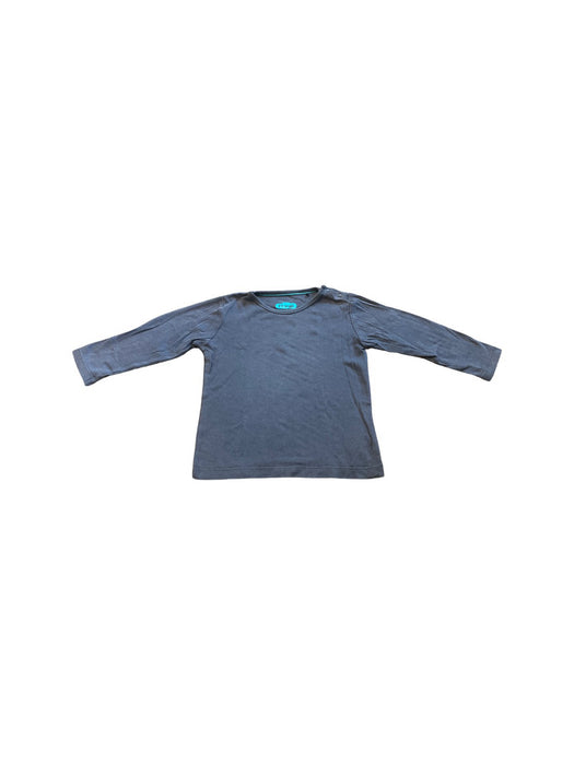 A Navy Long Sleeve T Shirts from Frugi in size 3T for neutral. (Front View)