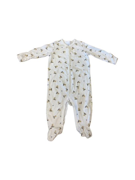 A White Onesies from Ralph Lauren in size 3-6M for neutral. (Front View)