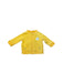 A Yellow Zippered Sweatshirts from La Compagnie des Petits in size 3-6M for neutral. (Front View)