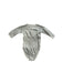 A Grey Long Sleeve Bodysuits from Petit Bateau in size 0-3M for girl. (Back View)