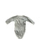 A Grey Long Sleeve Bodysuits from Petit Bateau in size 0-3M for girl. (Back View)