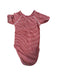A Red Short Sleeve Bodysuits from Petit Bateau in size 0-3M for neutral. (Back View)