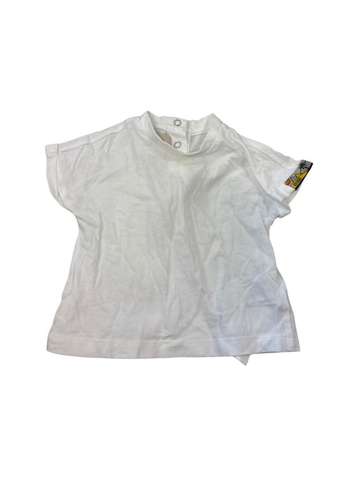 A White Short Sleeve T Shirts from Chicco in size 3-6M for neutral. (Front View)