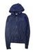 A Navy Zippered Sweatshirts from Tommy Hilfiger in size 14Y for boy. (Front View)