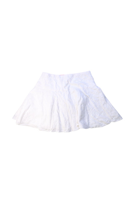 A White Short Skirts from Tommy Hilfiger in size 12Y for girl. (Back View)