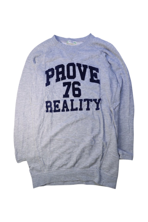 A Grey Crewneck Sweatshirts from BEAMS in size 14Y for girl. (Front View)