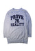 A Grey Crewneck Sweatshirts from BEAMS in size 14Y for girl. (Front View)