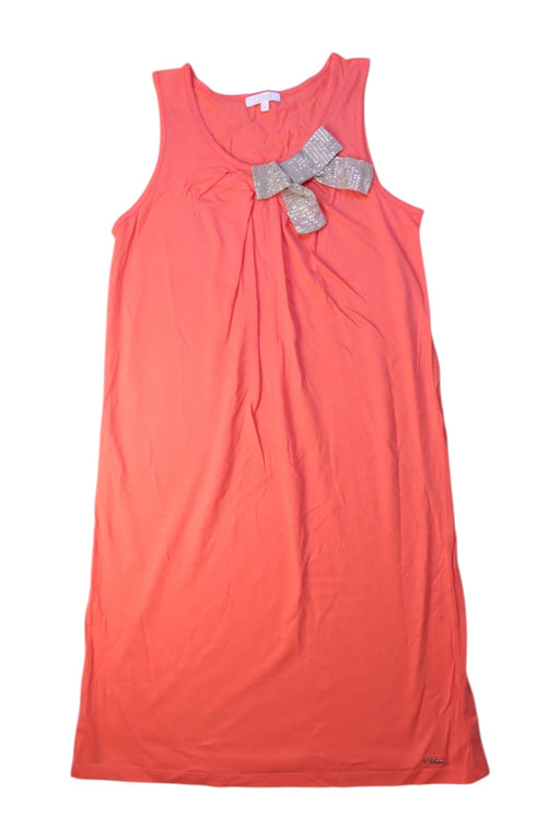 A Orange Sleeveless Dresses from Chloe in size 12Y for girl. (Front View)