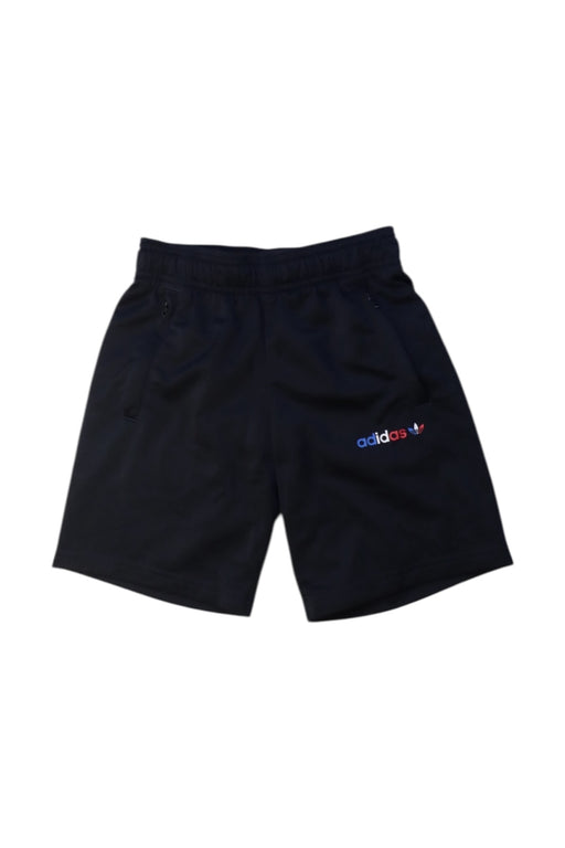 A Black Shorts from Adidas in size 7Y for neutral. (Front View)