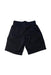 A Black Shorts from Adidas in size 7Y for neutral. (Back View)
