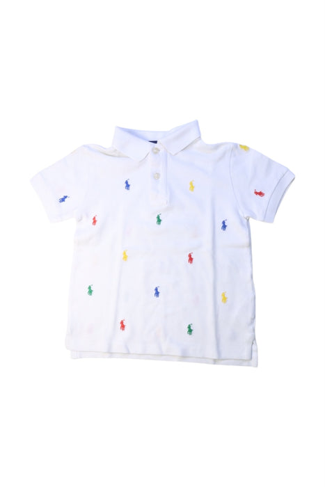 A Multicolour Short Sleeve Polos from Polo Ralph Lauren in size 4T for boy. (Front View)