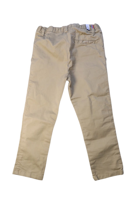 A Beige Casual Pants from Jacadi in size 4T for boy. (Back View)