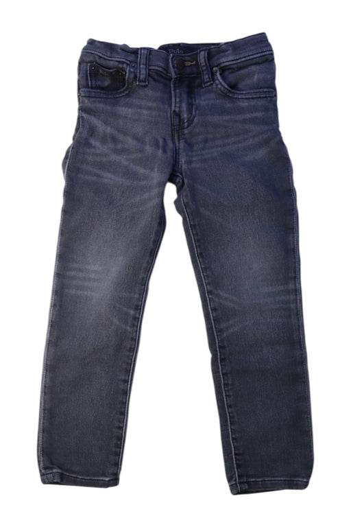 A Blue Jeans from Polo Ralph Lauren in size 4T for boy. (Front View)