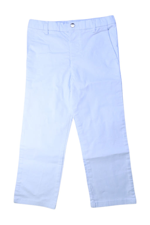 A Blue Casual Pants from Jacadi in size 5T for boy. (Front View)