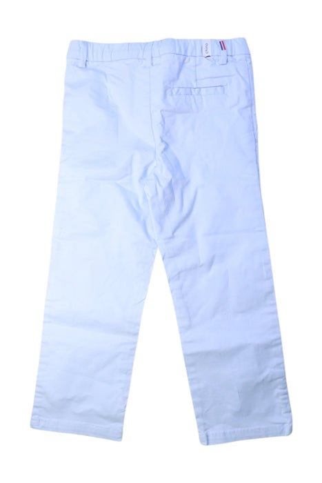 A Blue Casual Pants from Jacadi in size 5T for boy. (Back View)