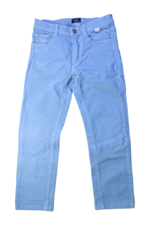 A Blue Casual Pants from Il Gufo in size 5T for boy. (Front View)