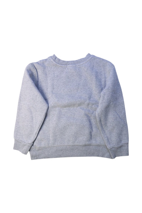 A Grey Crewneck Sweatshirts from Polo Ralph Lauren in size 5T for boy. (Back View)