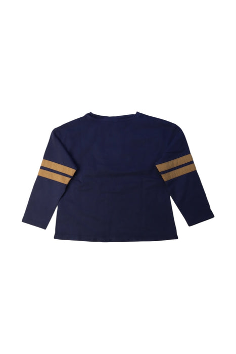 A Navy Long Sleeve Tops from Bonpoint in size 4T for boy. (Back View)