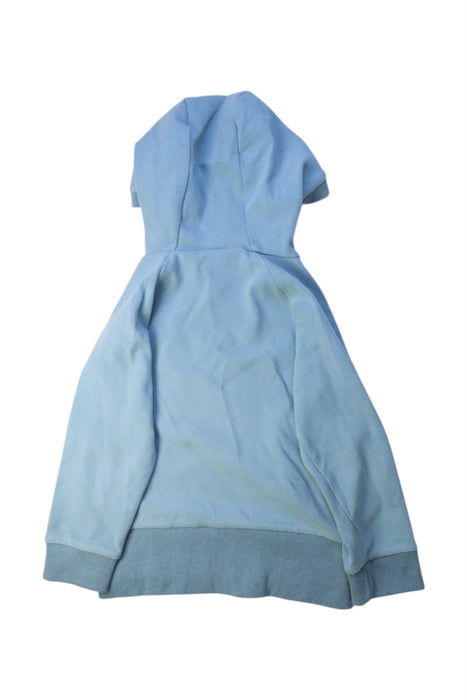 A Blue Hooded Sweatshirts from Minti in size 6T for neutral. (Back View)