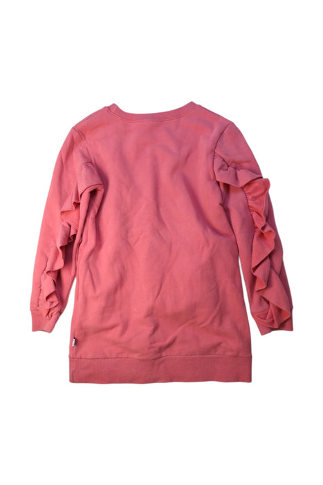 A Pink Crewneck Sweatshirts from Minti in size 7Y for neutral. (Back View)