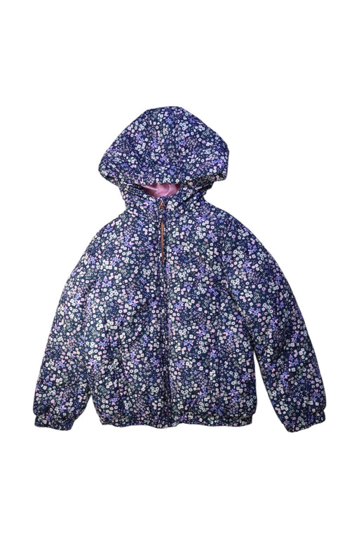 A Multicolour Puffer/Quilted Jackets from Milkshake in size 7Y for girl. (Front View)