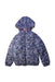 A Multicolour Puffer/Quilted Jackets from Milkshake in size 7Y for girl. (Front View)
