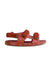 A Multicolour Sandals from Mini Melissa in size 4T for girl. (Front View)