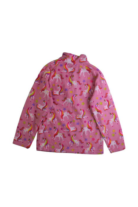A Multicolour Zippered Sweatshirts from Mountain Warehouse in size 5T for girl. (Back View)