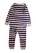 A Navy Pyjama Sets from Hanna Andersson in size 18-24M for girl. (Back View)