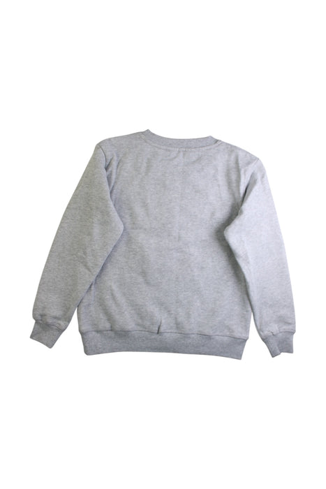 A Grey Crewneck Sweatshirts from Confiture in size 8Y for girl. (Back View)